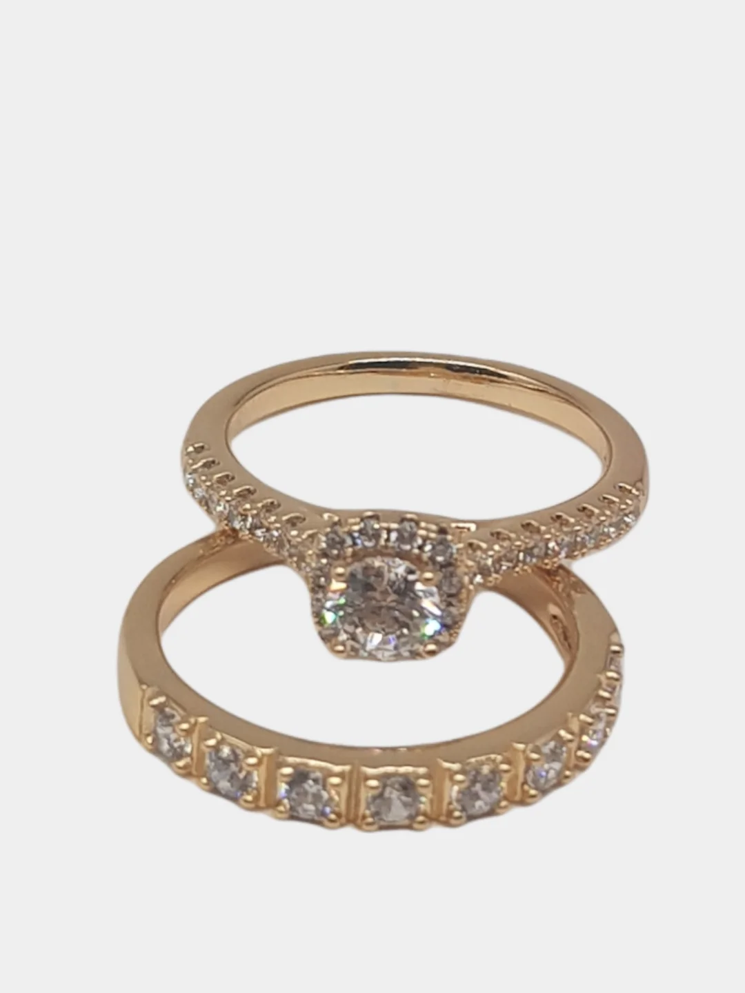 Желтый кольца парные золочение Xuping Jewelry