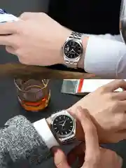 Часы наручные мужские классический дизайн в подарок мужчине