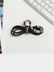 Набор: держатель для провода и кабель USB lightning "Единорог вжух и порядочек", 1 м