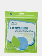 Салфетка хозяйственная ЭкоКоллекция, микрофибра, 30x30 см, 1 штука