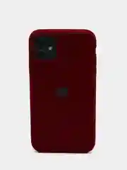 Бордовый чехол Silicone Case для Apple iPhone 11 силиконовый противоударный для айфона Soft Touch