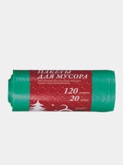 Мешки для мусора Комус, 120 л, 20 штук