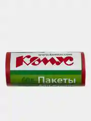 Мешки для мусора Комус, 60л, 25мкм, красные, 30шт