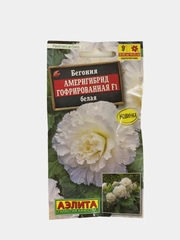 Бегония Америгибрид Гофрированная белая (семена,цветы)