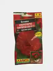 Бегония Америгибрид Гофрированная красно алая (семена,цветы)