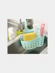 Силиконовая подвесная сушилка для губки / держатель для губки / подставка на кран /вешалка