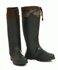 Сапоги резиновые мужские, ПВХ, с надставкой