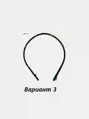 Ободок Кошачьи ушки с блестяшками - ушки аниме 3 варианта