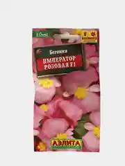 Бегония Император розовая (семена,цветы)