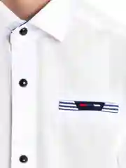 Белый рубашка для мальчика