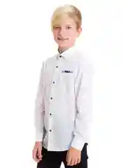 Белый рубашка для мальчика
