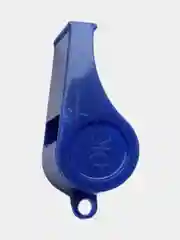 Синий свисток спортивный, пластиковый