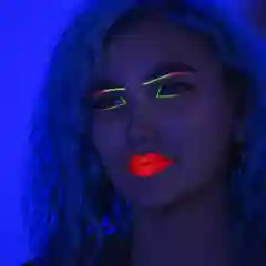 Паста неоновая для бровей Neon paste, 5 гр/Паста для эскиза бровей