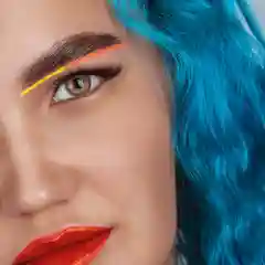 Паста неоновая для бровей Neon paste, 5 гр/Паста для эскиза бровей