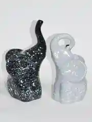 Статуэтка инь янь слоны пара 20см