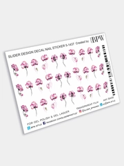 Наклейки для ногтей / наклейки на ногти / слайдеры для дизайна ногтей BPW.style "Цветы"