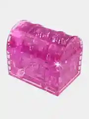 Красный сундучок со светом 3D Crystal Blocks Puzzle (3D Пазл Магический Кристал Головоломка 3D)