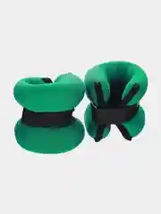 Зеленый утяжелители для ног и рук, 2 штуки