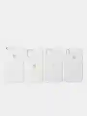 Белый чехол Silicone Case для iPhone 6/6s,6s+,7/8+,7/8,X/XS,XSMax,XR, 11, 12, Pro, Pro MAX, Mini