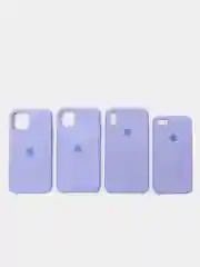Лавандовый чехол Silicone Case для iPhone 6/6s,6s+,7/8+,7/8,X/XS,XSMax,XR, 11, 12, Pro, Pro MAX, Mini