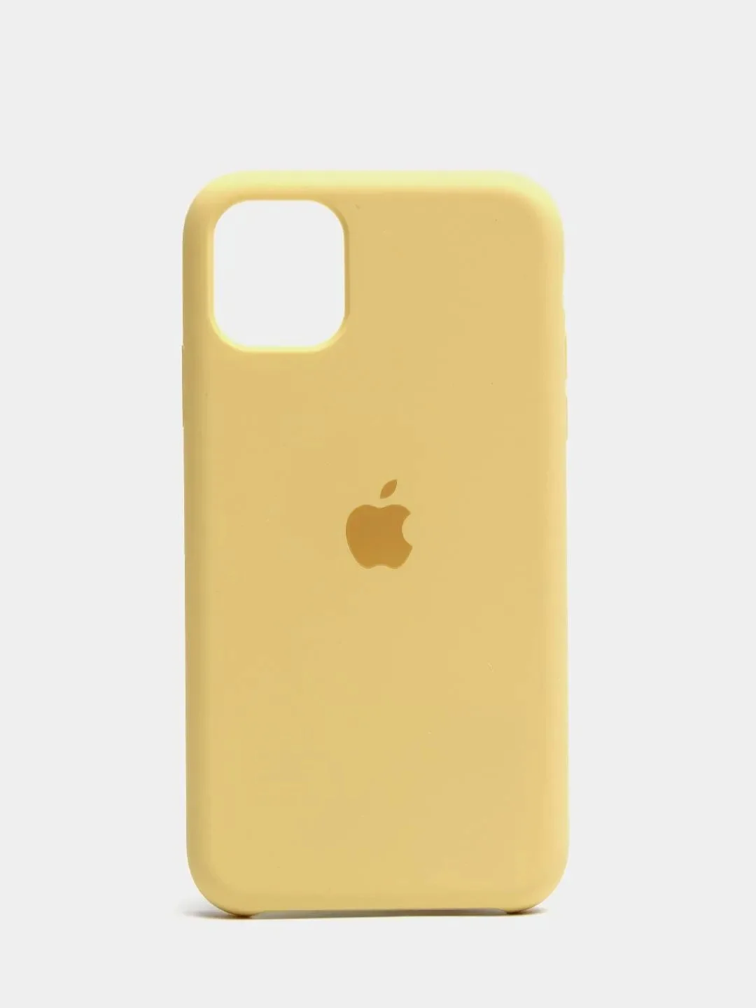 Лимонный чехол Silicone Case для iPhone 6/6s,6s+,7/8+,7/8,X/XS,XSMax,XR, 11, 12, Pro, Pro MAX, Mini