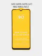 Черный защитное стекло для Samsung A02, A022 / A12, A125 / A02S, A025 / M12, M127 / A03s
