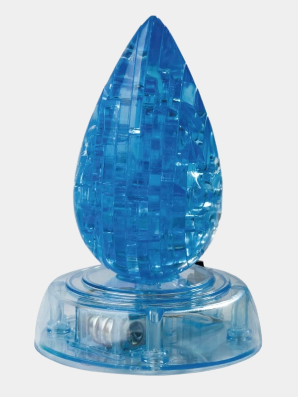 Капля со светом 3D Crystal Blocks Puzzle (3D Пазл Магический Кристал Головоломка 3D)