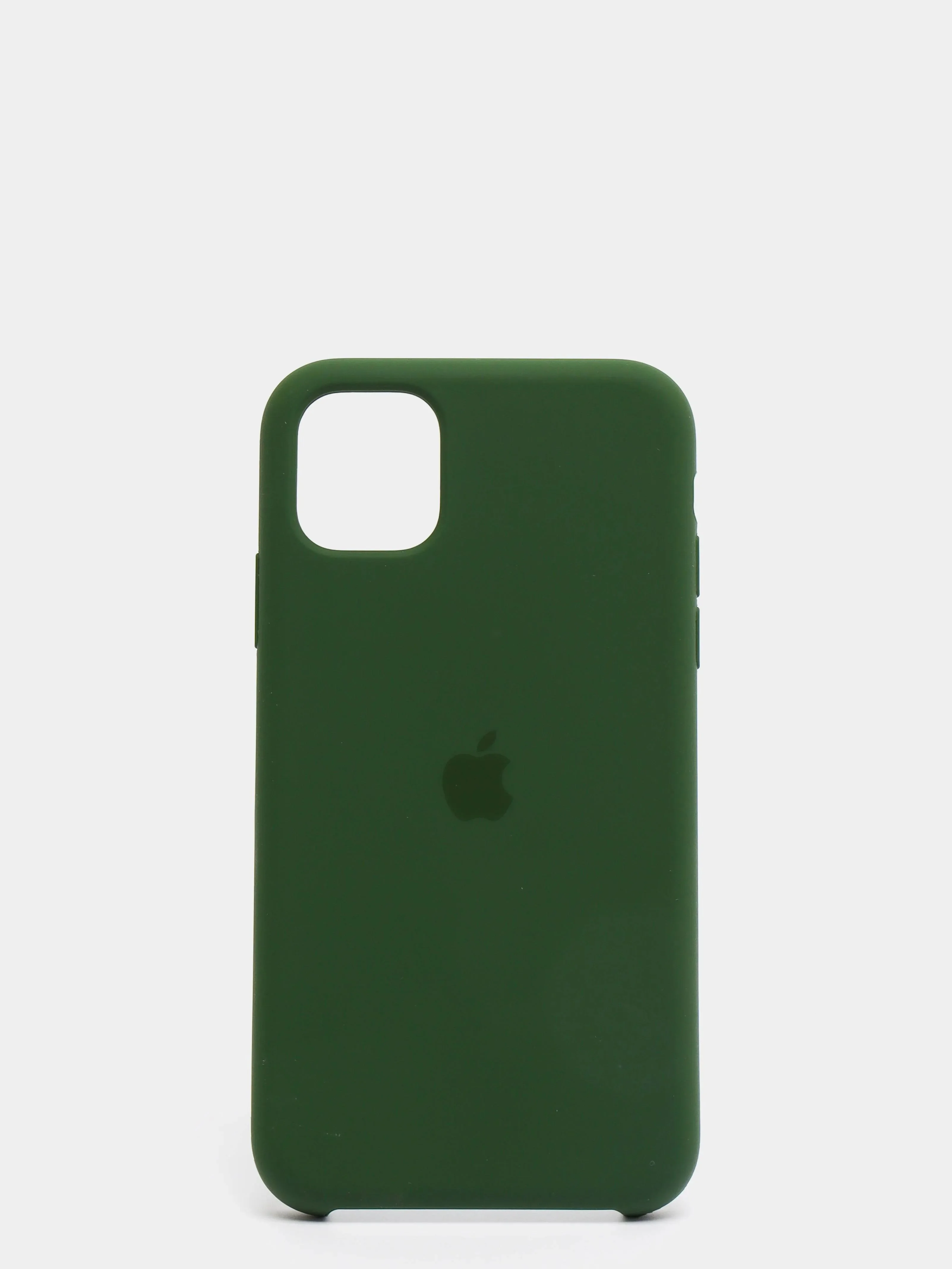 Зелёный хаки чехол Silicone Case для iPhone 6/6s,6s+,7/8+,7/8,X/XS,XSMax,XR, 11, 12, Pro, Pro MAX, Mini