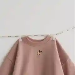 Пудровый свитшот для детей