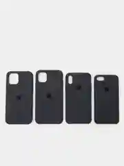 Угольный чехол Silicone Case для iPhone 6/6s,6s+,7/8+,7/8,X/XS,XSMax,XR, 11, 12, Pro, Pro MAX, Mini
