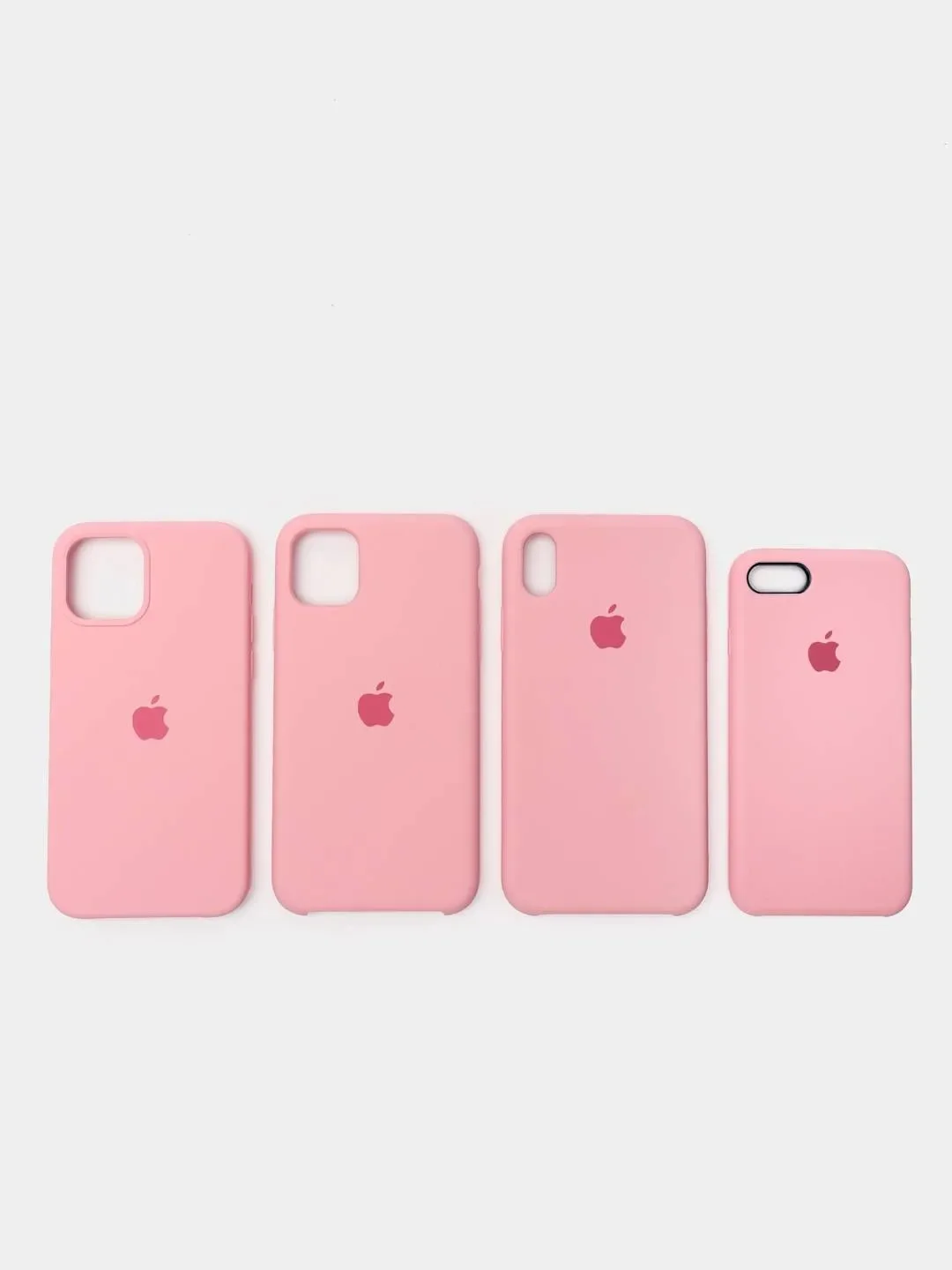 Розовый чехол Silicone Case для iPhone 6/6s,6s+,7/8+,7/8,X/XS,XSMax,XR, 11, 12, Pro, Pro MAX, Mini