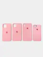 Розовый чехол Silicone Case для iPhone 6/6s,6s+,7/8+,7/8,X/XS,XSMax,XR, 11, 12, Pro, Pro MAX, Mini