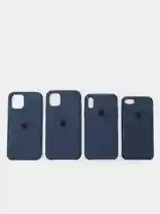 Темно-синий чехол Silicone Case для iPhone 6/6s,6s+,7/8+,7/8,X/XS,XSMax,XR, 11, 12, Pro, Pro MAX, Mini