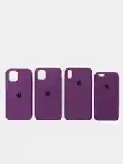 Фиолетовый чехол Silicone Case для iPhone 6/6s,6s+,7/8+,7/8,X/XS,XSMax,XR, 11, 12, Pro, Pro MAX, Mini