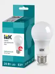 Светодиодная лампа IEK, цоколь Е27 5 штук, мощность 7Вт/11Вт/15Вт/20Вт