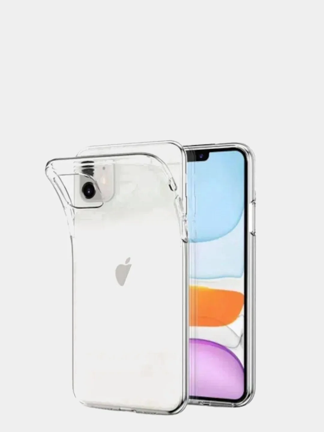 Прозрачный чехол Silicone Case для iPhone 6/6s,6s+,7/8+,7/8,X/XS,XSMax,XR, 11, 12, Pro, Pro MAX, Mini