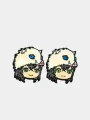 Серьги-гвоздики по аниме "Клинок, рассекающий демонов" (Demon Slayer: Kimetsu no Yaiba)
