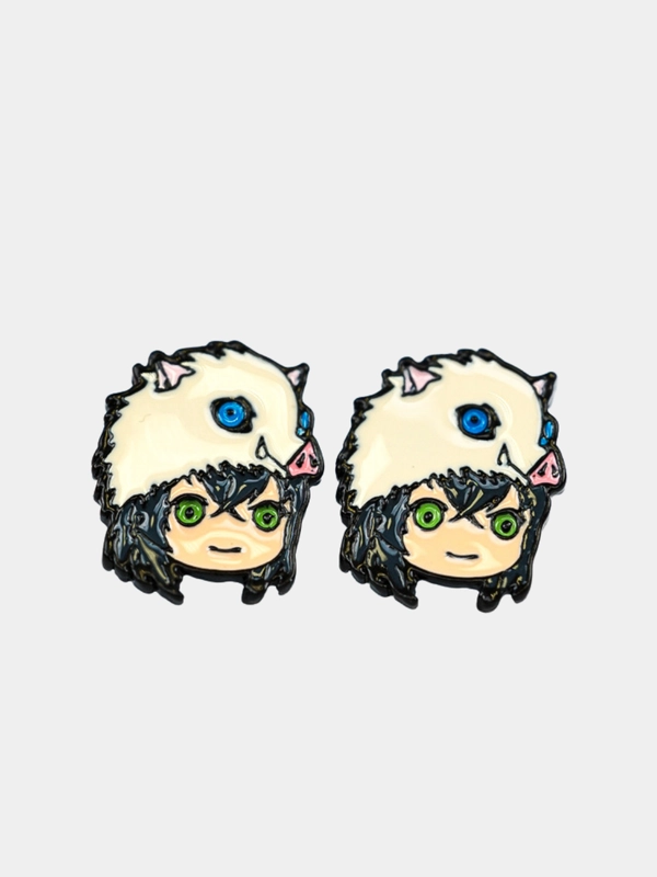 Серьги-гвоздики по аниме "Клинок, рассекающий демонов" (Demon Slayer: Kimetsu no Yaiba)