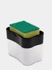 Дозатор для кухни / диспенсер для моющего средства с губкой / настольный дозатор для мыла
