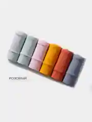 Розовый высокие женские трусы, хлопковые