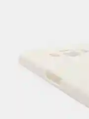Белый чехол-накладка для Samsung серии А, пластик, Soft-touch