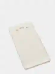 Белый чехол-накладка для Samsung серии А, пластик, Soft-touch