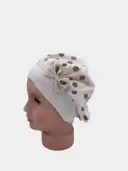Бежевый детская шапочка