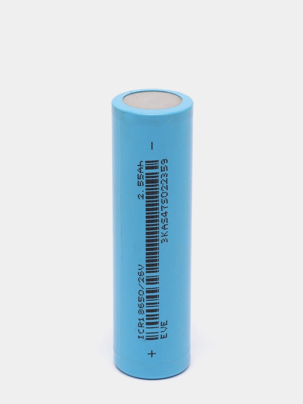Аккумулятор литий-ионный 18650  2500mah 8C (факт 2600 mah)
