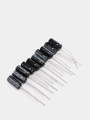 10 штук 1мкФ 50в Конденсатор электролитический 1UF 50V 85C 5х11