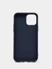 Темно-синий чехол силиконовый для iPhone 12 / iPhone 12 Pro