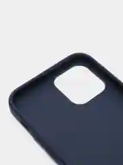 Темно-синий чехол силиконовый для iPhone 12 / iPhone 12 Pro