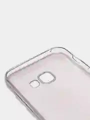 Черный чехол силиконовый прозрачный для Samsung A50, J2 2018, A8 plus, J7 Prime, A7 2018 / A750