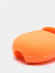 Бежевый меланж чехол с объёмным рисунком для Airpods 1, 2, 3D
