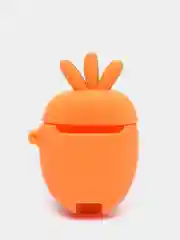 Бежевый меланж чехол с объёмным рисунком для Airpods 1, 2, 3D